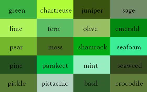 Sezione dame Silverine - Pagina 13 Color-thesaurus-correct-names-green-shades